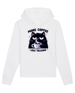 More coffee less talking - pentru dependenții de cafea Hanorac Unisex Drummer