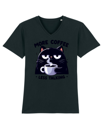 More coffee less talking - pentru dependenții de cafea Black