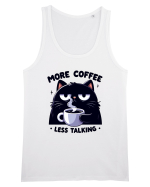 More coffee less talking - pentru dependenții de cafea Maiou Bărbat Runs