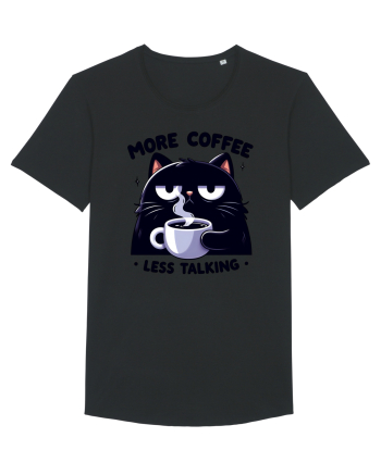More coffee less talking - pentru dependenții de cafea Black