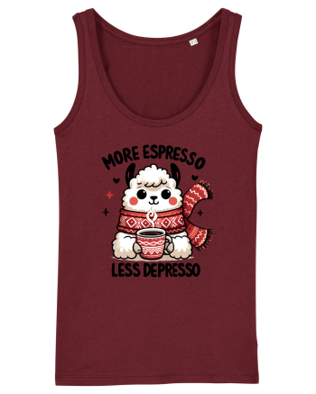 More espresso less depresso - pentru dependenții de cafea Burgundy