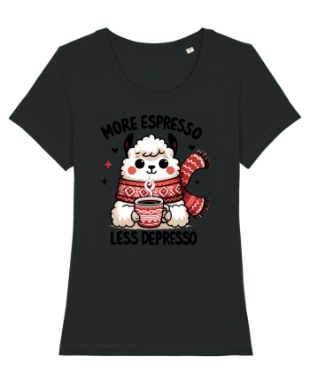 More espresso less depresso - pentru dependenții de cafea Black