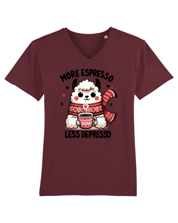 More espresso less depresso - pentru dependenții de cafea Burgundy