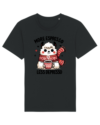 More espresso less depresso - pentru dependenții de cafea Black