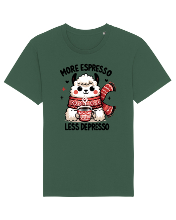 More espresso less depresso - pentru dependenții de cafea Bottle Green
