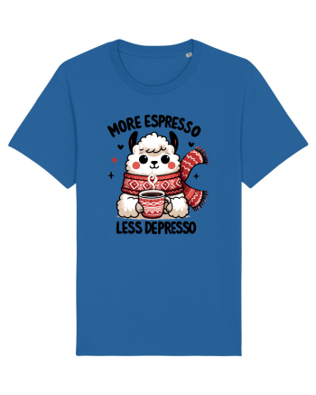 More espresso less depresso - pentru dependenții de cafea Royal Blue