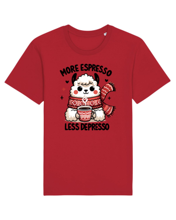 More espresso less depresso - pentru dependenții de cafea Red
