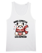 More espresso less depresso - pentru dependenții de cafea Maiou Bărbat Runs