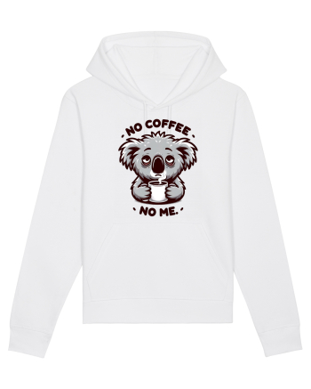 No coffee no me - pentru dependenții de cafea White