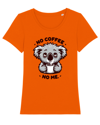 No coffee no me - pentru dependenții de cafea Bright Orange