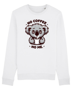 No coffee no me - pentru dependenții de cafea Bluză mânecă lungă Unisex Rise