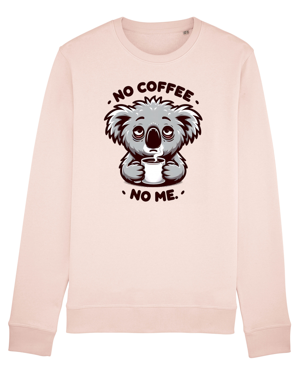 Bluză mânecă lungă Unisex Rise Candy Pink