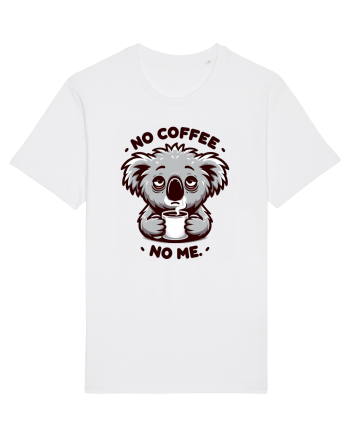 No coffee no me - pentru dependenții de cafea White
