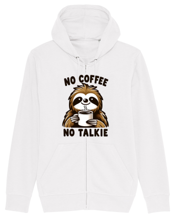 No coffee no talkie - pentru dependenții de cafea White