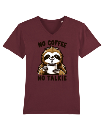 No coffee no talkie - pentru dependenții de cafea Burgundy