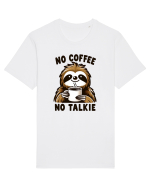 No coffee no talkie - pentru dependenții de cafea Tricou mânecă scurtă Unisex Rocker