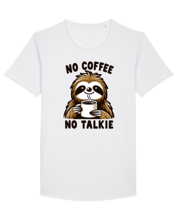 No coffee no talkie - pentru dependenții de cafea White