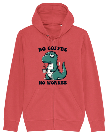 No coffee no workee - pentru dependenții de cafea Carmine Red