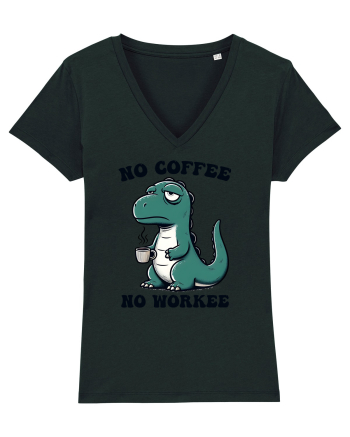No coffee no workee - pentru dependenții de cafea Black