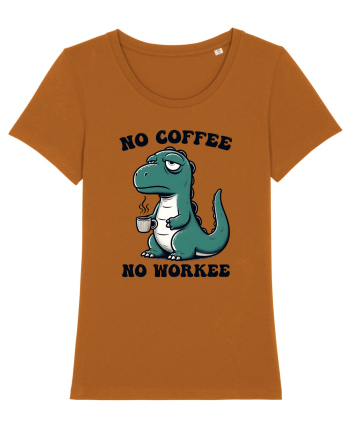 No coffee no workee - pentru dependenții de cafea Roasted Orange