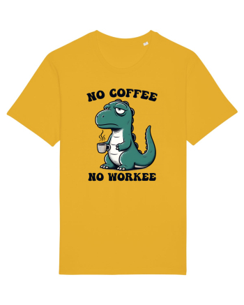 No coffee no workee - pentru dependenții de cafea Spectra Yellow