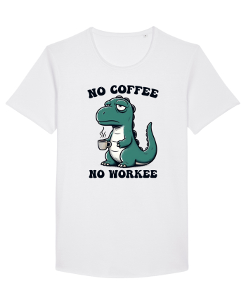 No coffee no workee - pentru dependenții de cafea White