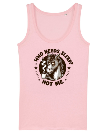 Who needs sleep, not me - pentru dependenții de cafea Cotton Pink