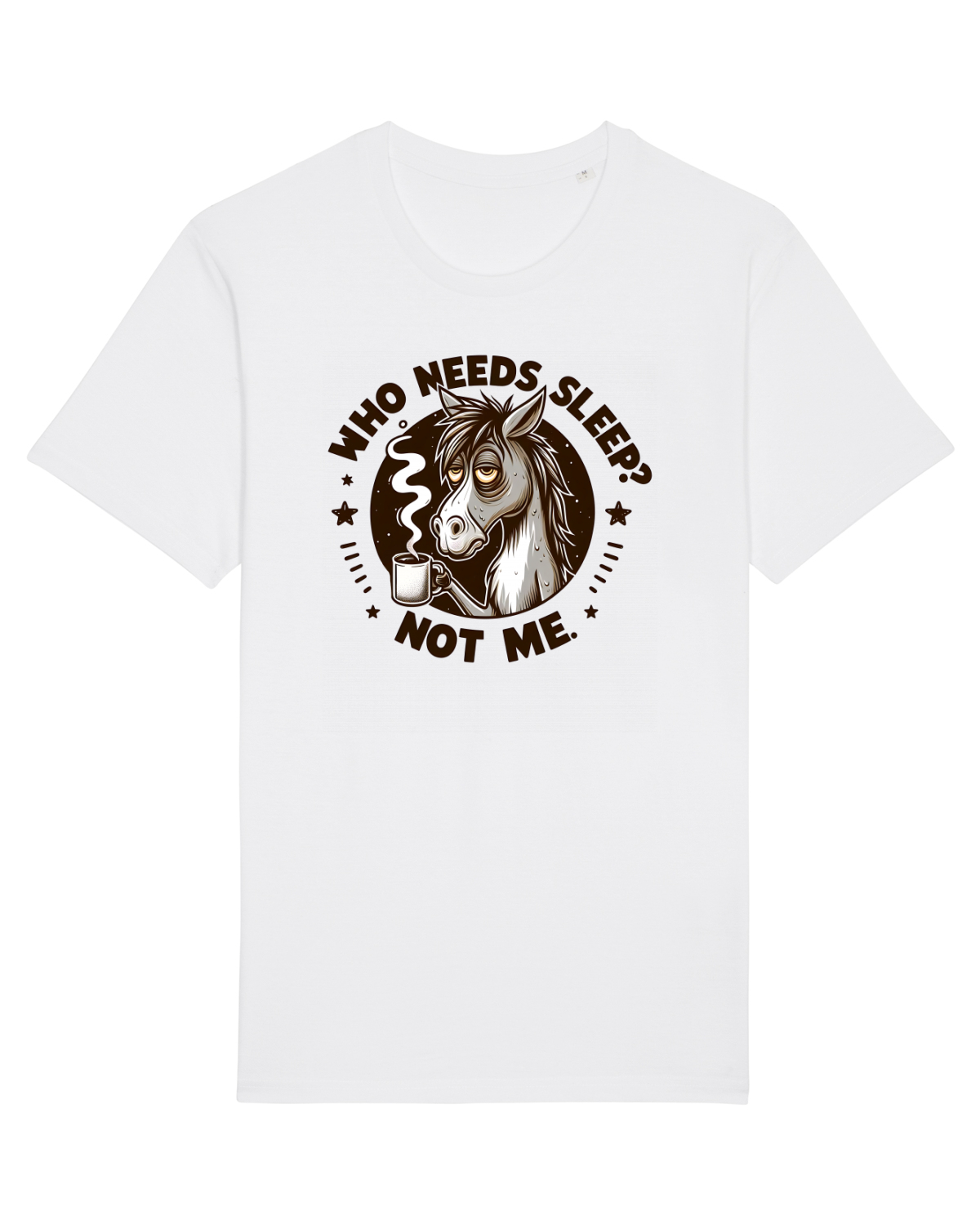 Tricou mânecă scurtă Unisex Rocker White