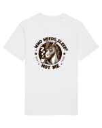 Who needs sleep, not me - pentru dependenții de cafea Tricou mânecă scurtă Unisex Rocker