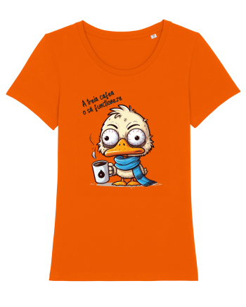 A treia cafea o să funcționeze Bright Orange