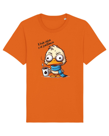 A treia cafea o să funcționeze Bright Orange