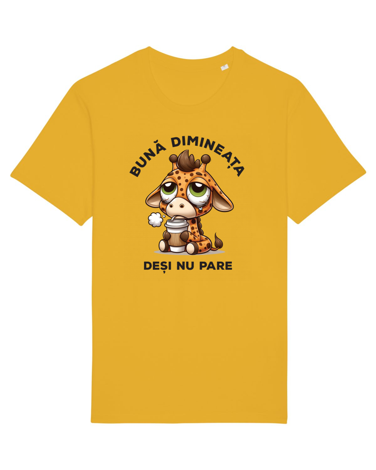 Tricou mânecă scurtă Unisex Rocker Spectra Yellow