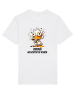 Cafeaua – înlocuitor de voință Tricou mânecă scurtă Unisex Rocker