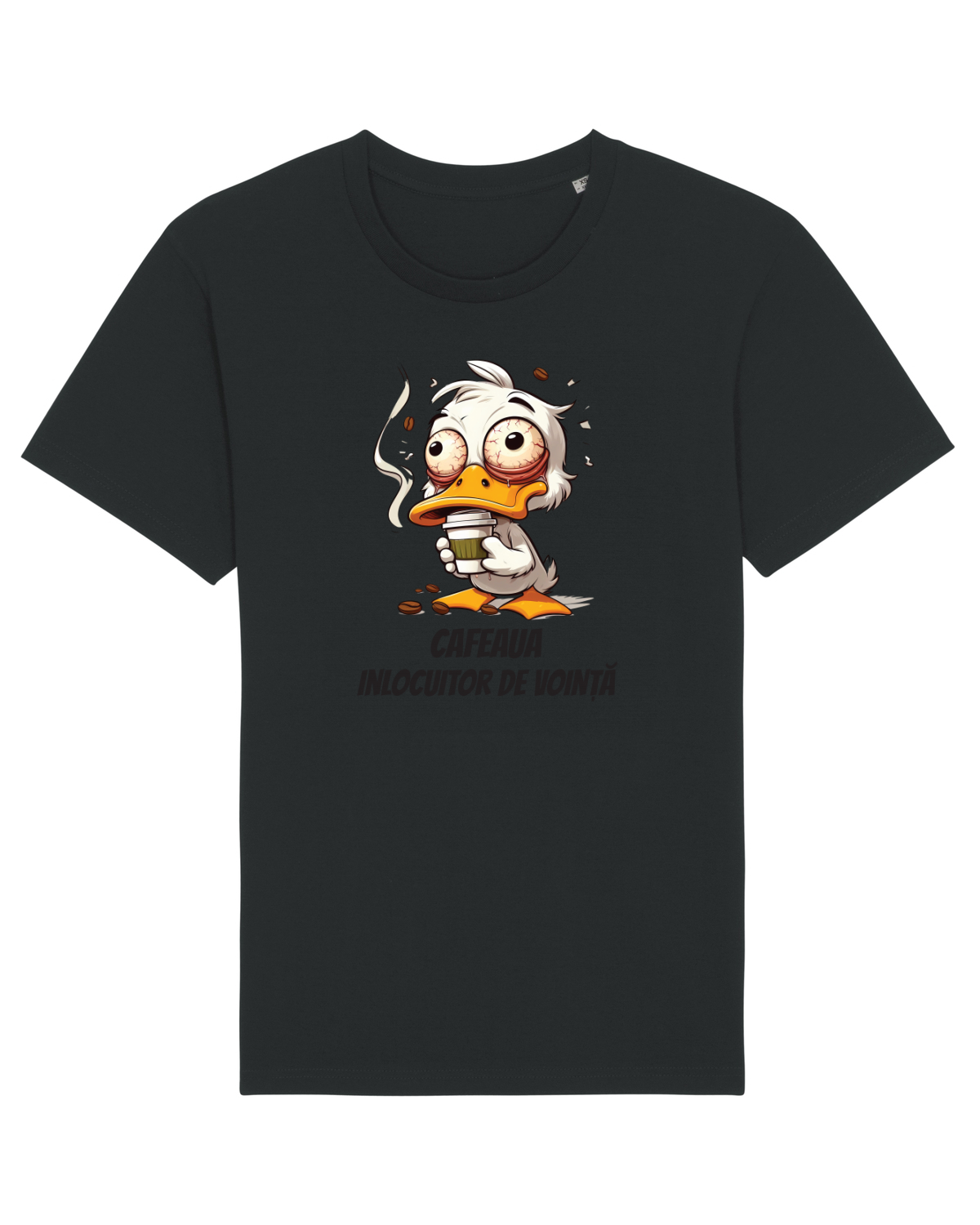 Tricou mânecă scurtă Unisex Rocker Black