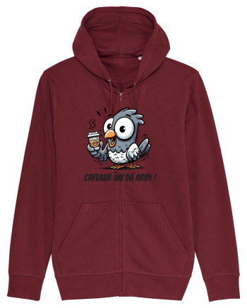 Cafeaua îmi dă aripi Burgundy