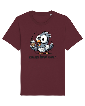 Cafeaua îmi dă aripi Burgundy