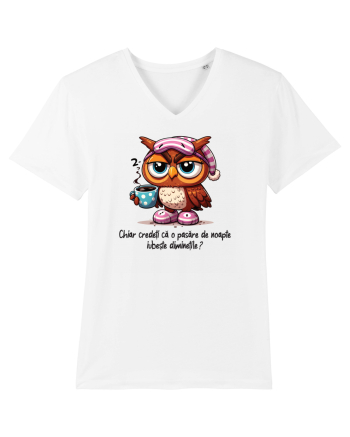 Chiar credeți că o pasăre de noapte iubește diminețile? White