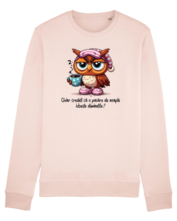 Chiar credeți că o pasăre de noapte iubește diminețile? Candy Pink