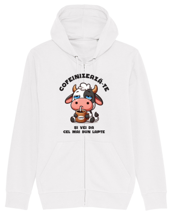 Cofeinizează-te și vei da cel mai bun lapte White