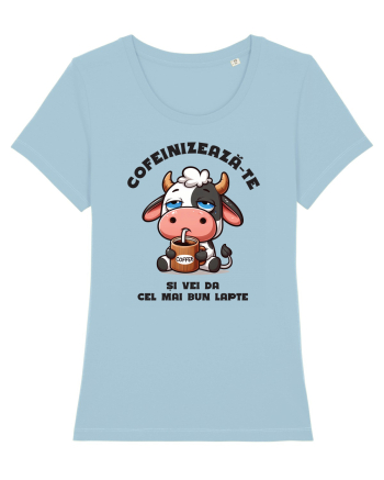 Cofeinizează-te și vei da cel mai bun lapte Sky Blue