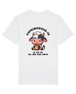 Cofeinizează-te și vei da cel mai bun lapte Tricou mânecă scurtă Unisex Rocker