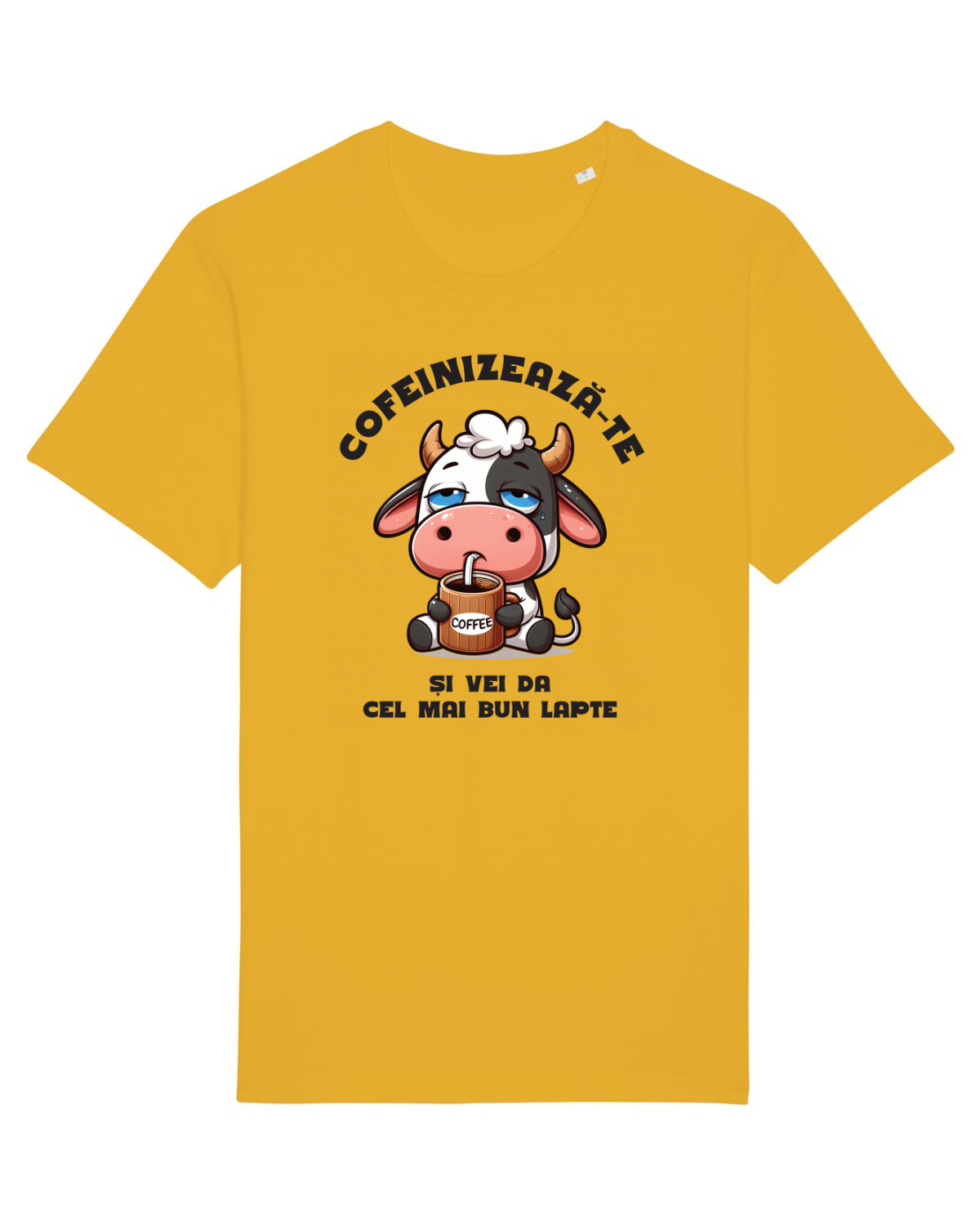 Tricou mânecă scurtă Unisex Rocker Spectra Yellow