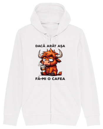 Dacă arăt așa, fă-mi o cafea White