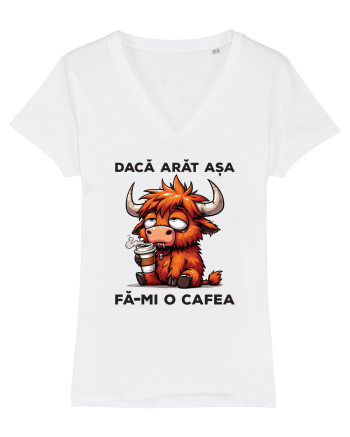 Dacă arăt așa, fă-mi o cafea White