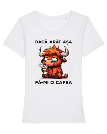 Dacă arăt așa, fă-mi o cafea White