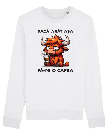 Dacă arăt așa, fă-mi o cafea White