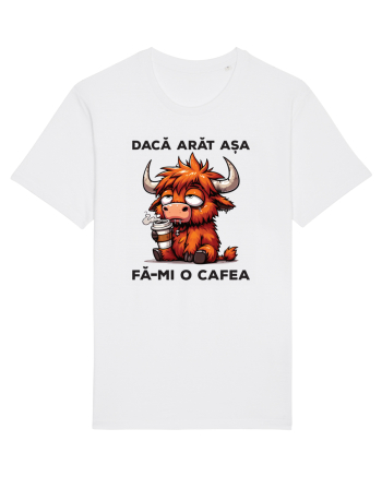 Dacă arăt așa, fă-mi o cafea White