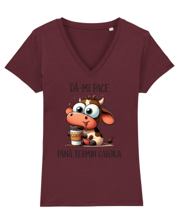 Dă-mi pace până termin cafeaua Burgundy