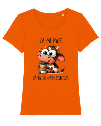 Dă-mi pace până termin cafeaua Bright Orange