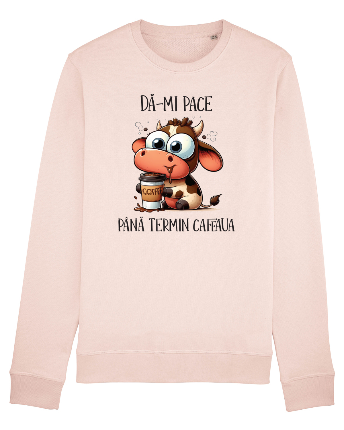 Bluză mânecă lungă Unisex Rise Candy Pink